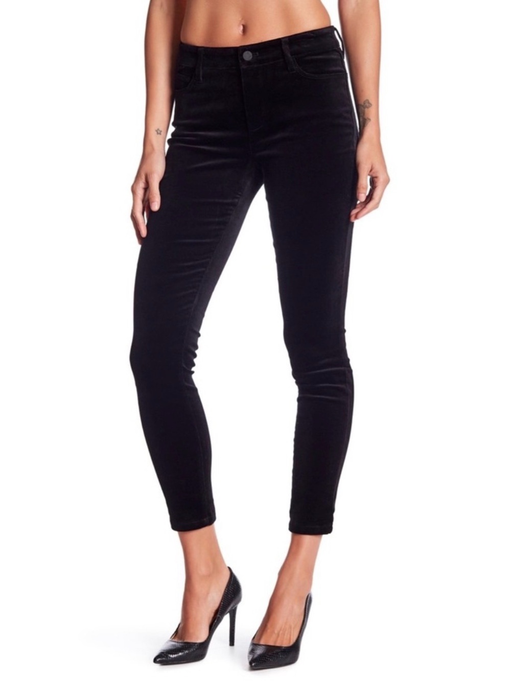 Joe’s Jeans Velvet Skinny Jeans Women’s Size 25w Black